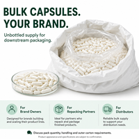 Capsules de glycinate de magnésium en vrac personnalisées Greenpie, complément alimentaire OEM ODM pour l'emballage de marques privées