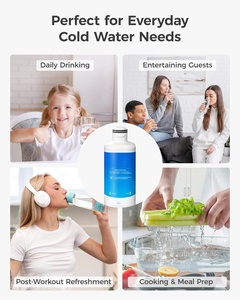 Filtres à eau certifiés pour réfrigérateurs domestiques, compatibles avec les filtres de réfrigérateur d'origine, vente en gros - Product Image 2