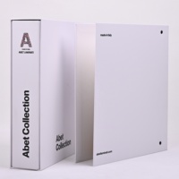 Classeur à 4 anneaux personnalisé blanc, album de collection, catalogue de produits, dossier de présentation, fournisseur en gros OEM ODM, usine