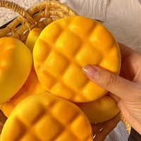 Jouet Squishy en Plastique Super Doux en Forme de Boule d'Ananas, Jouets Anti-Stress Nouveauté, Fournisseur en Gros