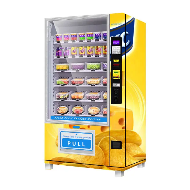 Китайский автоматический дешевый торговый автомат для фаст-фуда