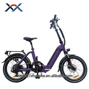 Vélo électrique pliable de haute qualité avec moteur arrière BAFANG G062 48V, batterie au lithium 10Ah, 20 pouces, vélo électrique de ville pour femmes - Product Image 4