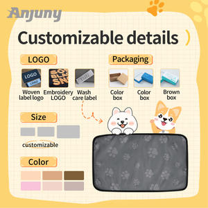 Coussin chauffant pour animaux de compagnie-3-Temp Oxford Tissu Chien Chat Tapis chauffant avec arrêt automatique Lit orthopédique étanche pour soulager la douleur arthritique - Product Image 3