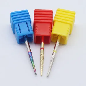Hot! Silver Gold Nail <b>Drill</b> <b>Bit</b> Hot Carbide Bur Manicure Cutters Cuticle Clean Nail <b>Drill</b> Accessories Care Tools - Product Image 6