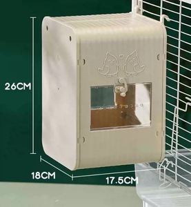 Jaula Moderna Sólida para Cría de Loros, Accesorios Aislados para Colgar Jaulas Pequeñas de Periquitos, Cacatúas, Monjes, Canarios y Agapornis - Product Image 3
