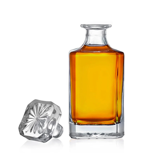Chúng Tôi Miễn Phí Vận Chuyển 750Ml Vuông Duy Nhất Chai Bourbon Whiskey Decanter Với Hộp Quà Tặng Cho Nam Giới Của Quà Tặng, Món Quà Giáng Sinh - Product Image 4