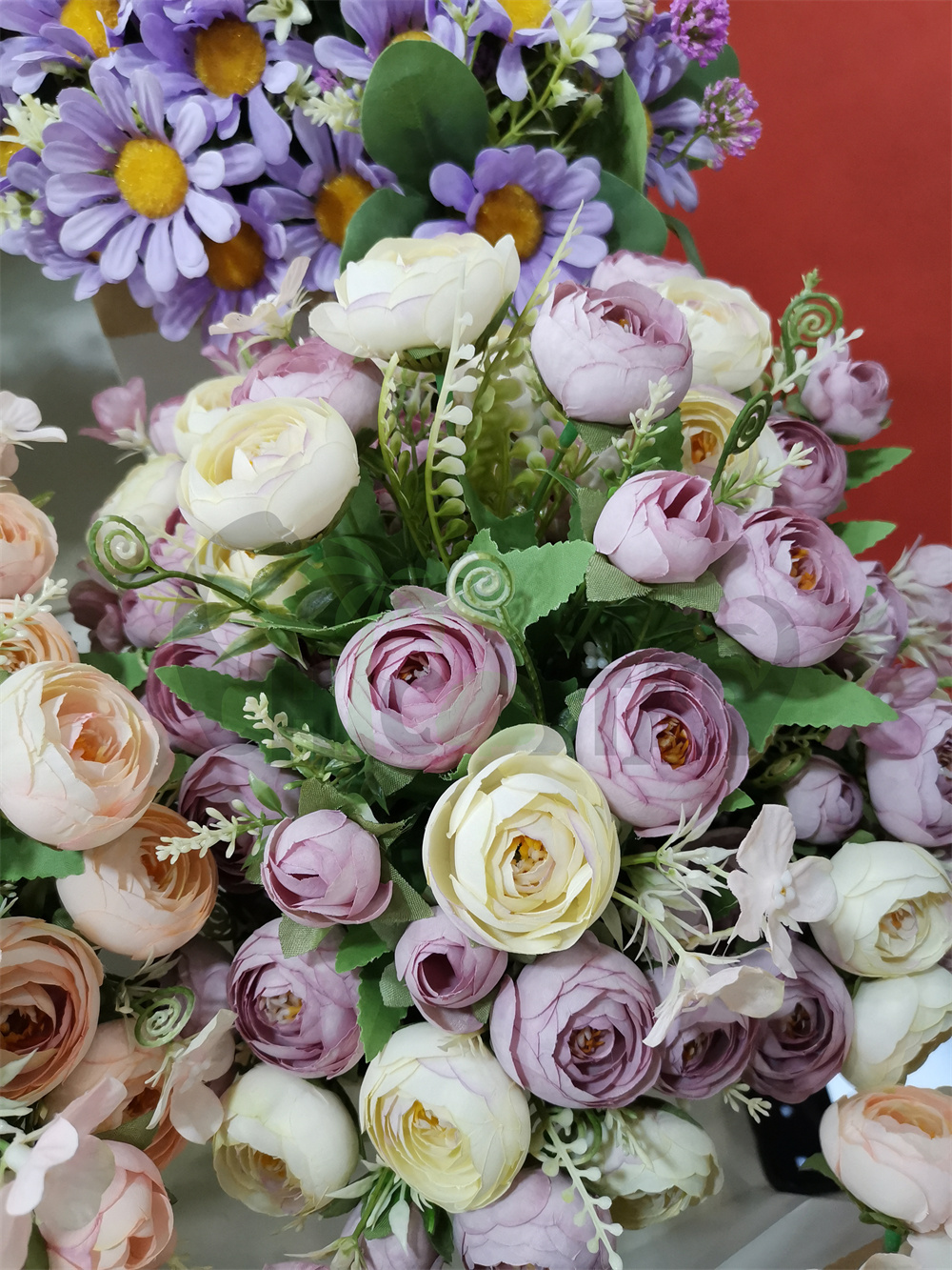 Neue Mini-Kunstblumen aus Seide Grohandel Rosenstrau Knstliche  Blumenkpfe| Alibaba.com