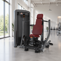 Presse pectorale assise réglable, machine de musculation professionnelle, entraîneur de jambes en acier, équipement de fitness commercial pour salle de sport