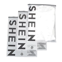 Emballage de vêtements sac à fermeture éclair glissière fermeture éclair t-shirt sous-vêtements givré mat emballage vêtements sacs en plastique