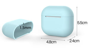 Shanhai – coque officielle en Silicone liquide pour Apple <span class=keywords><strong>Airpods</strong></span> <span class=keywords><strong>3</strong></span> <span class=keywords><strong>2021</strong></span>, housse de Protection mignonne pour <span class=keywords><strong>Airpods</strong></span> <span class=keywords><strong>3</strong></span> Ca - Product Image 3