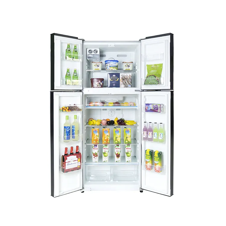 ZUNGUI BCD-580W Factory Direct Sale Cross Door Top-freezer Organizers And Storage Refrigerators