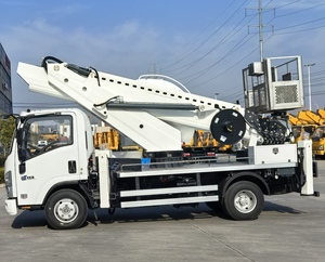 La fábrica suministra camiones de trabajo aéreo Isuzu de 32 metros, camiones con plataforma elevadora, camiones de trabajo aéreo. - Product Image 2