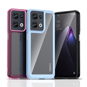 Para <span class=keywords><strong>OPPO</strong></span> Reno 8 5G Shockproof TPU Transparente Mobile Cell <span class=keywords><strong>Phone</strong></span> <span class=keywords><strong>Case</strong></span> para iPhone Samsung Oneplus Clear <span class=keywords><strong>Transparent</strong></span> <span class=keywords><strong>Phone</strong></span> <span class=keywords><strong>Case</strong></span> - Product Image 1