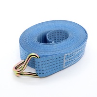 Sangles d'arrimage à cliquet en polyester personnalisées de 2 tonnes, 3 tonnes, 4 tonnes, 5 tonnes, certifiées EN12195