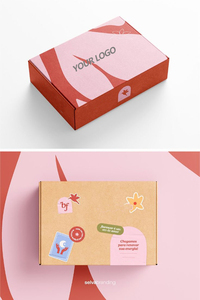 Emballage cosmétique, design naturel, boîte de soin de la peau de luxe, emballage personnalisé avec logo, boîte de produit de beauté, boîtes cadeaux <span class=keywords><strong>en</strong></span> papier kraft - Product Image 3