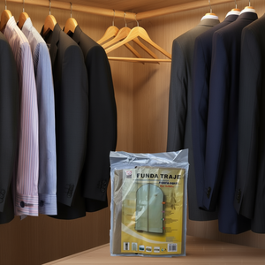 Housse de costume non tissée Mnj 90x100 cm, protège-vêtements pour tenues formelles - Product Image 2