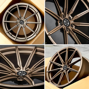 Rodas de Liga Leve Douradas Novas de 19-20 Polegadas, Concavas Profundas, Personalizadas 5X108 5X112 5X120 para Mercedes e Audi - Product Image 4