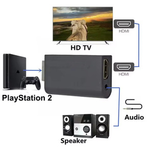 Playstation 2 Naar Hdmi-Compatibale Audio Video Converter 480i/480P/576i Met 3.5Mm Audio-Uitgang Ondersteunt Alle Hd-Weergavemodi - Product Image 1
