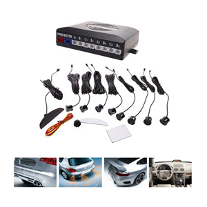 Kit 8 sensori di parcheggio con Display a LED e cicalino per sensori anteriori e posteriori da 21mm-auto e moto/sensore di parcheggio - Product Image 3