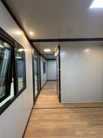 CE ROHS SAA Vente directe Maison conteneur préfabriquée moderne extensible 20Ft 40Ft, Maison extérieure préfabriquée avec cuisine, Casa Contenedor