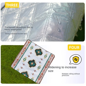 Tapete de Picnic para Acampar al Aire Libre, Lavable a Máquina, Resistente a la Humedad, Impermeable, de 5 mm de Grosor, Cuadrado, de EVA, Portátil - Product Image 5
