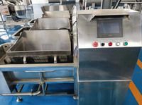 Multifunctionele Plc Controle Continue Fruit Mango Zeevruchten Vlees Wassen Blancheren Koelmachine