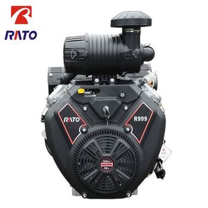เครื่องยนต์เบนซิน ยูโร 5 EPA Rato แบบสองสูบ 2V90 สตาร์ทด้วยกุญแจ  พร้อมไส้กรองอากาศสำหรับงานหนัก 36 แรงม้า R999 - Product Image 1