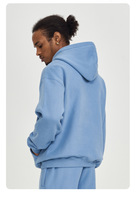 Sudadera con Capucha para Hombre, 350G, Invierno, Casual, Manga Larga, Forro Polar Grueso, para Entrenamiento, Secado Rápido, Resistente al Viento, Transpirable