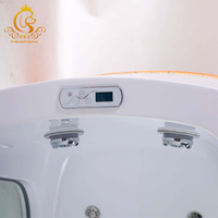 Baignoire autoportante en PET pour animaux de compagnie avec ozone Spa Baignoire pour chiens Machine de massage à bulles d'air pour le nettoyage des animaux de compagnie Bain