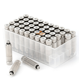 Bộ Lọc Ss Màu Đen Chống Tắc Nghẽn Chèn Tw1010/2010/3010/4010 Đồng Thau Mạ Niken Làm Mát Sương Mù Sương Mù Vòi Phun Khí - Product Image 4