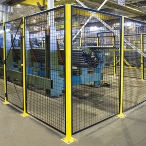 Clôture de sécurité pour machines d'usine, barrière de protection périphérique et portail intégrés - Product Image 2
