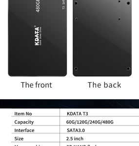SSD Internal Factory Kdata 120GB 128GB 256GB Hard Drive 2TB 240GB 512GB 1TB Diska Keras SATA - Product Image 5