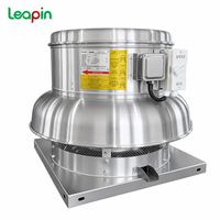 Ventilateur d'extraction centrifuge à aspiration ascendante 3000-5000 CFM, entraînement direct, extracteur de fumée pour cuisine commerciale, 380V 50Hz