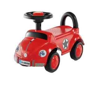 Mini Kids Ride On Car 12 Inch Wheels 1-3 Years Old Push Pull Toy Vehicle With Steering Wheel And Horn - Product Image 5