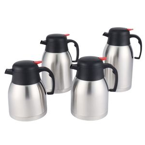 Termo de Acero Inoxidable con Asa, Termo de Doble Capa, Hervidor de Gran Capacidad, Hervidor de Agua para Té y Café - Product Image 1