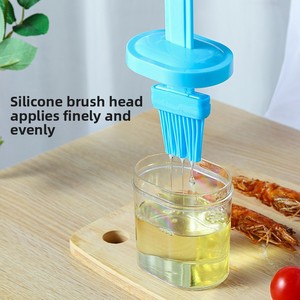 Bouteille de brosses à huile ménagères, petit récipient de cuisine, ustensile de cuisson résistant aux hautes températures, en polypropylène plastique, <span class=keywords><strong>pour</strong></span> cuisinière intégrée - Product Image 3