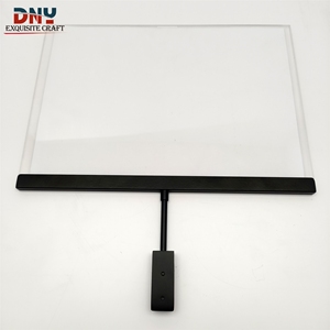 Porte-panneau pour porte-vêtements, clip, cadre en acrylique, porte-panneau magnétique, présentoir de <span class=keywords><strong>cartes</strong></span>, clip pour porte-vêtements en acier inoxydable personnalisé - Product Image 2