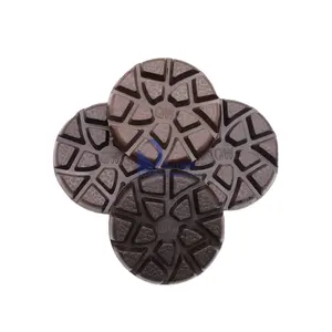 TAISHAN brand Diamond polishing pads dry use for very hard concrete floor 3 inch and 4 inch size with 10 mm grinding thickness