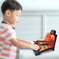 Jeu de tir au basketball de bureau, jouet de panier de table d'intérieur pour enfants et bureau, soulagement du stress, activité sportive amusante et mini