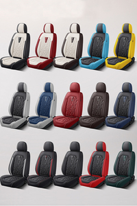 איכות גבוהה מלא pu pvc עסקים porsche צהוב מכסה מושב מכסה עם משענת ראש עבור ecosport santana ranger lulu an09 - Product Image 2