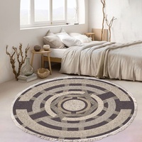 Nouveau tapis imprimé fin et moelleux, style bohème géométrique, lavable en machine, pour chambre, salon et décoration intérieure
