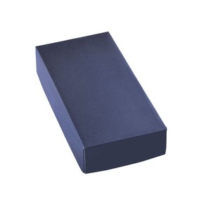 Boîte bleue 12x6x2,5 cm pour bijoux, référence 7864, pour rangement et présentation - Product Image 2