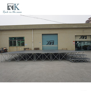 RK Aluminum Alloy Square Truss Platform 1.22m x 1.22m Folding Stage for Exhibitions Quick Install - Product Image 5