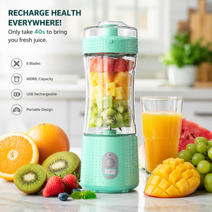 Outdoor Travel Portable Blender Electric <b>Juice</b> Cup BPA Free Mixing Blender USB Powered Smoothie Baby Food Blender <b>Machine</b> - Product Image 6