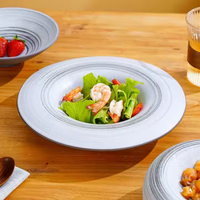 Service de vaisselle en grès écologique au concept innovant, compatible lave-vaisselle, durable, qualité alimentaire, thème contemporain, pour restaurants et traiteurs