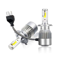 Aksesoris Lampu Mobil C6 H4 H13 9004 9007 Sistem Pencahayaan Otomatis Kustom 36W 6000K H7 HB3/9005 HB4/9006 Bohlam Lampu Depan LED