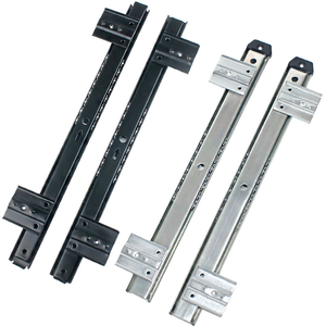 キーボードレールと引き出しスライドレールコンピュータデスクオフィスアクセサリー鉄 - Product Image 1