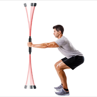 Bâton d'entraînement physique barre élastique Felix tige vibrante Phyllis Tremble baguette de yoga fibre de verre