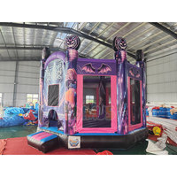Château gonflable commercial K-POP Demon Hunters pour l'extérieur, idéal pour les fêtes et la location, pour enfants