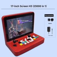Console de Jeu Rétro Double Joystick Tout-en-un 2025 pour Domicile et Commerce, Écran Couleur, 10000 Jeux, Résolution 1440x900, Arcade Portable